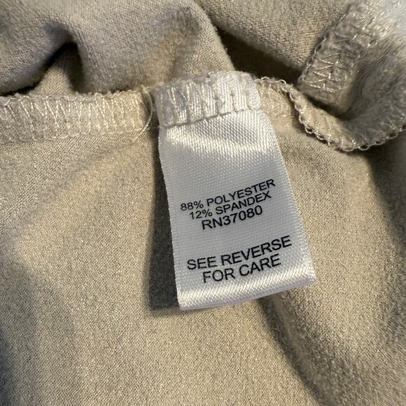 Cato Ivory Brushed Fabric Eyelet Detail Sleeveless Tank Top Womens Size 26/28W - Picture 7 of 7